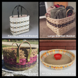July 12, 2025: Open Weave Style Basket Class (5 Options!)