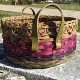 Leather-n-Lace Basket